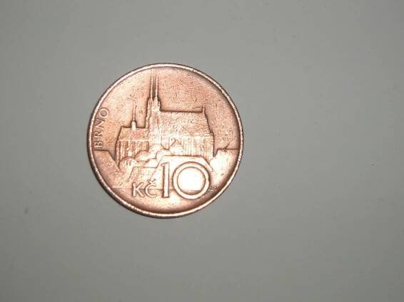 chybná ražba 10 Kč 1993