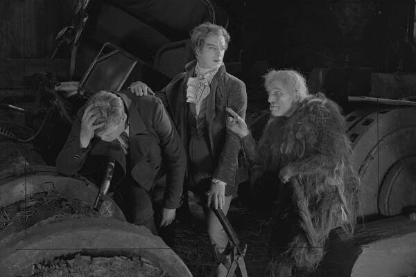 Svend Kornbeck, Lars Hanson, Sven Scholander - Gösta Berling I. - Z filmu