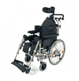 Polohovací mechanický invalidní vozík - půjčovna -Invira - Prodej a pronájem zdravotní techniky a kompenzačních pomůcek