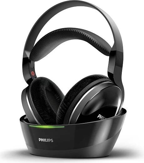 Philips SHD8850/12, Bezdrátový, 8 - 22500 Hz, Hudba, 221 g, Sluchátka, Černá