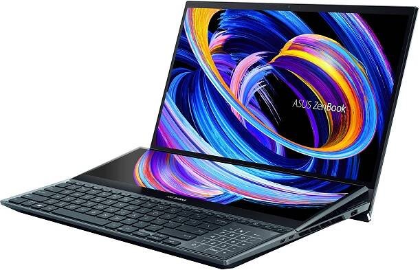 Notebook Asus ZenBook ProDuo UX582 15,6" Intel Core i9 32 GB / 1000 GB modrý