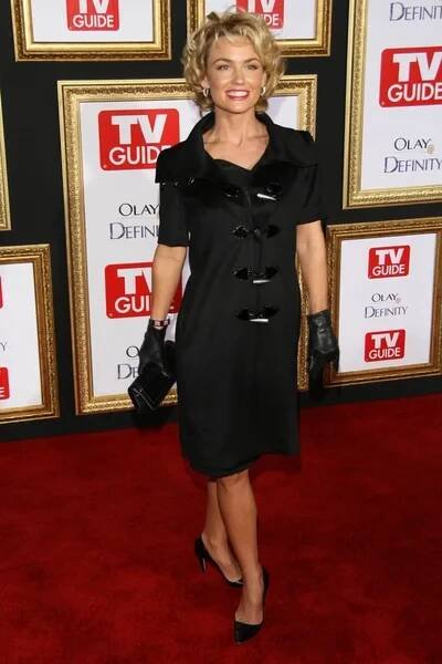 Kelly Carlsonová na TV Guide Emmy After Party2007. Les Deux, Hollywood, CA. 09-16-07 — Stock obrázek