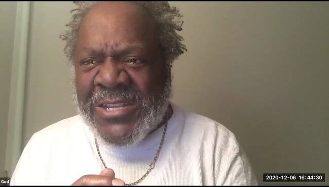 Frankie Faison plays God