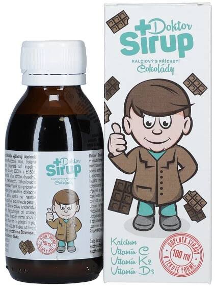 Doktor Sirup – kalciový sirup, 100 ml | Unizdrav