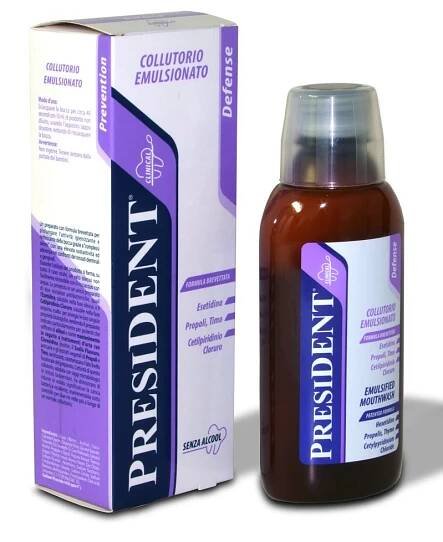 PresiDENT ústní voda Defense 250ml