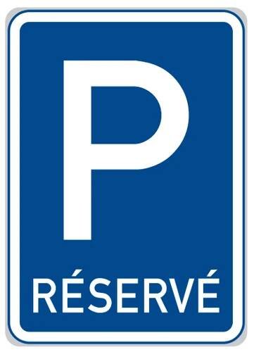 Značka IP 12 Vahrazené parkoviště "RESERVÉ" : Vhv-eshop.cz