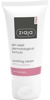 Zklidňující krém proti začervenání pleti SPF 6 (Soothing Cream) 50 ml
