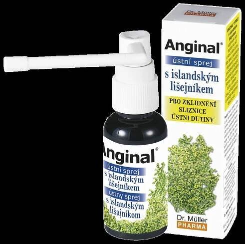 Dr. Müller angíny Ústní sprej s islandským lišejníkem 30 ml