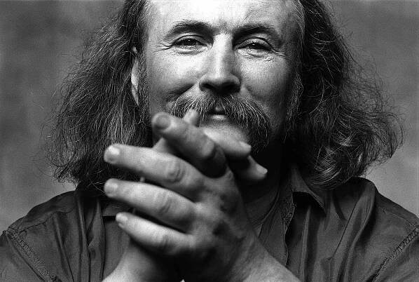 David Crosby · Los Angeles 1985 © Norman Seeff