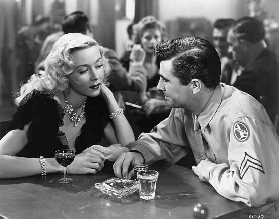 Křížový výslech - Z filmu - Gloria Grahame, George Cooper
