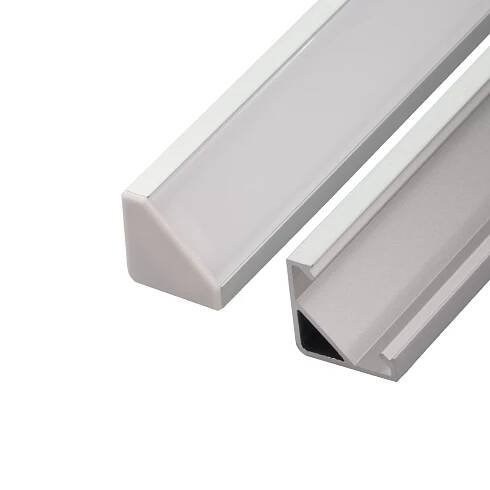 LED profil R6 stříbrný rohový 16*16