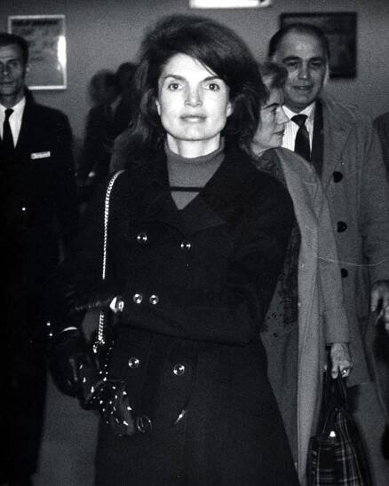 Jackie Onassis At JFK Airport - March 1, 1970