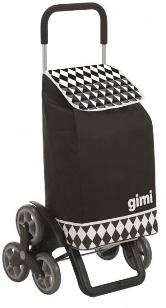 GIMI Tris Optical černý nákupní vozík 56 l