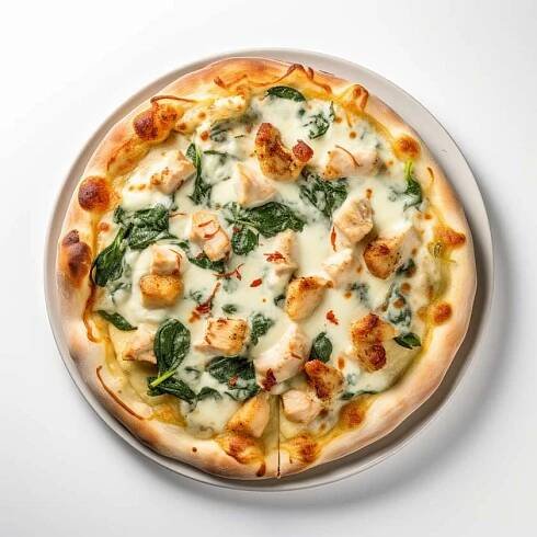 Spinaci e funghi