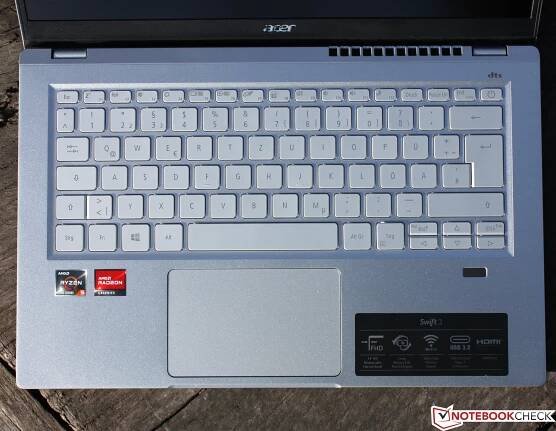 Acer Swift 3 SF314 in review: No flight of fancy for the AMD laptop - NotebookCheck.net Reviews