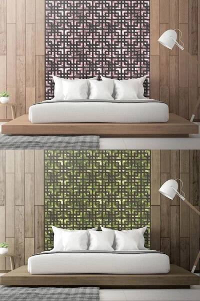 Růžová nebo zelená ložnice | Modern