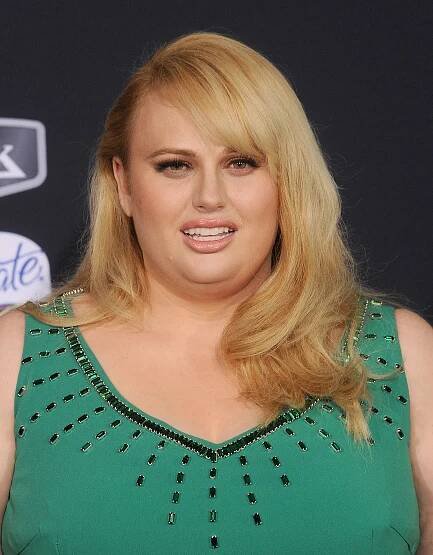 Rebel Wilson at the Los Angeles premiere of "Pitch Perfect 2".