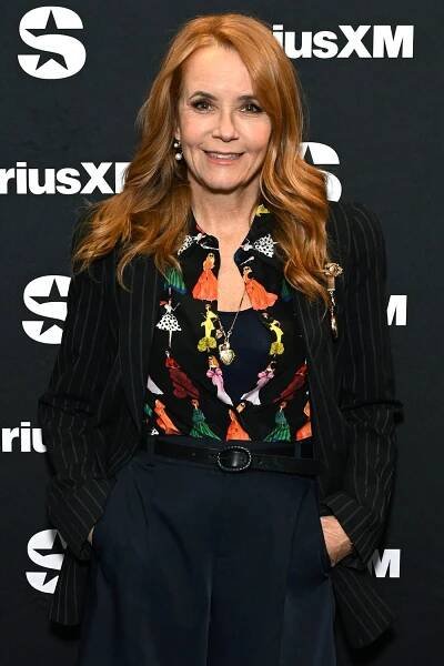  Lea Thompson on Oct. 8, 2024, in New York City
