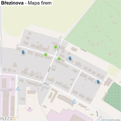 Březinova - mapy | Kurzy.cz