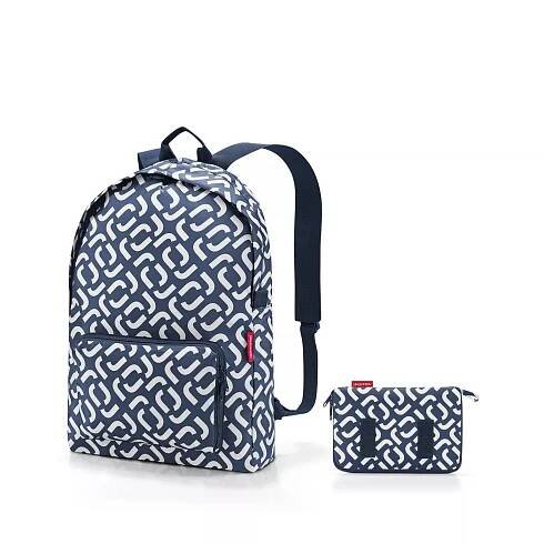 Batoh Reisenthel Mini maxi rucksack signature navy