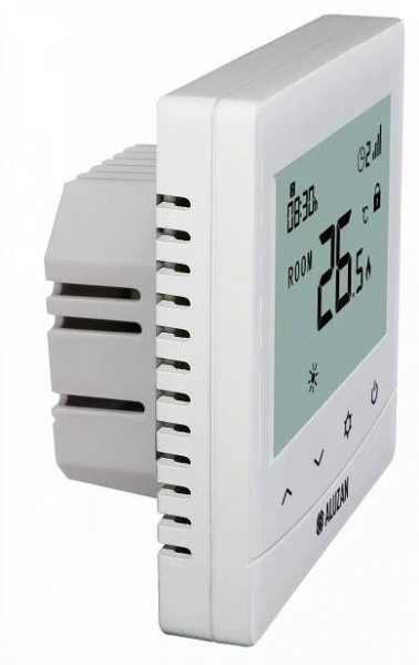 Aluzan EB-160 WiFi, programovatelný termostat pro ovládání kotlů i elektrického vytápění do 16A - Aluzan