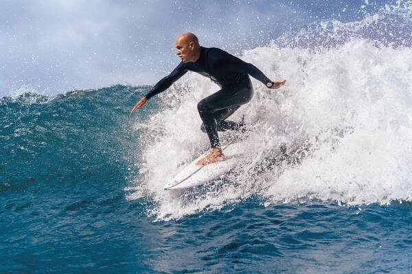 Kelly Slater reckons there are more surfers in the world than golfers