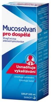 Mucosolvan pro dospělé 30mg/5ml sir.1x100ml