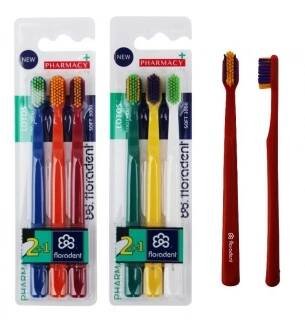 Floradent Lotos Soft soft toothbrush 3 pieces