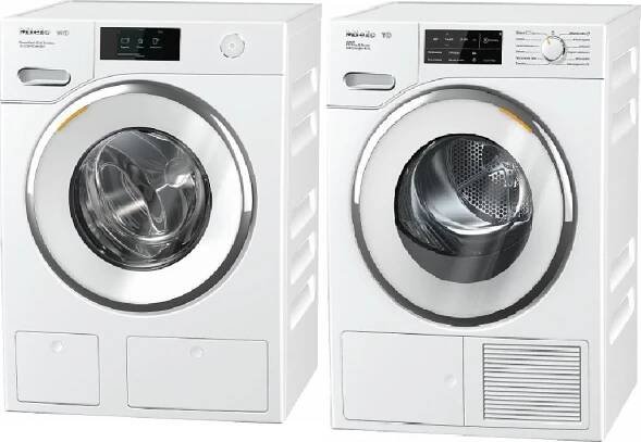 Miele WWR860 WPS PWash2.0 & TDos XL & WiFi + TWJ680 WP Eco&Steam WiFi&XL