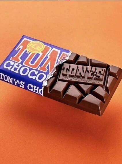 Fair trade ethical chocolate from Tony's Chocolonely 