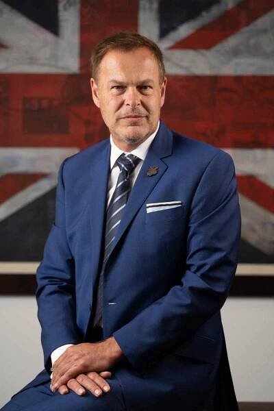 Peter Jones, Entrepreneur, Investor, founder of Peter Jones Foundation, Creator of American Inventor in US & Star of Dragons' Den UK