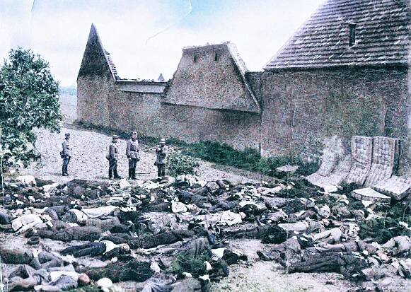 Foto: Před 83 lety zmasakrovali nacisté obyvatele Lidic. Jejich domovy "vymazali"