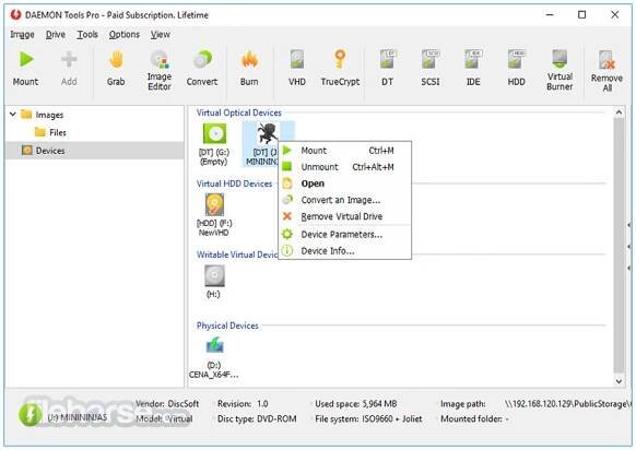 DAEMON  Tools Pro 8.3.1 Screenshot 4