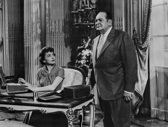 Velvyslancova dcera - Z filmu - Olivia de Havilland, Edward Arnold