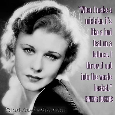 Remembering Barbara Stanwyck and Ginger Rogers on Their Birthday - Cladrite Radio
