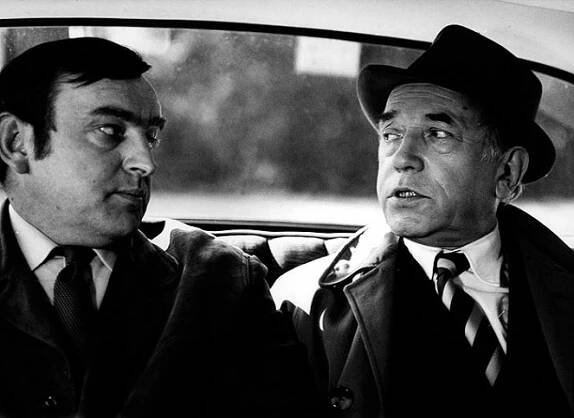 Svědectví mrtvých očí - Z filmu - Karel Urbánek, Vladimír Šmeral