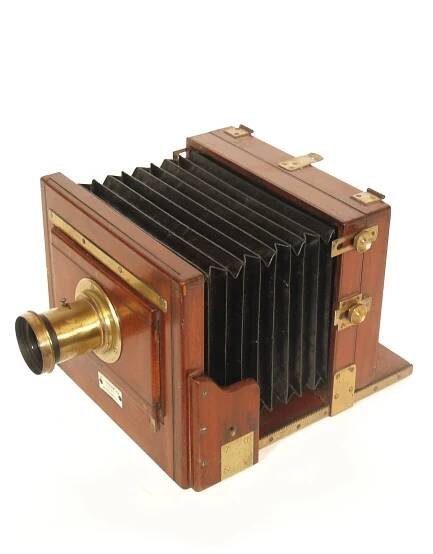 1885 W.I. Chadwick Single Lens Stereo Tailboard Camera