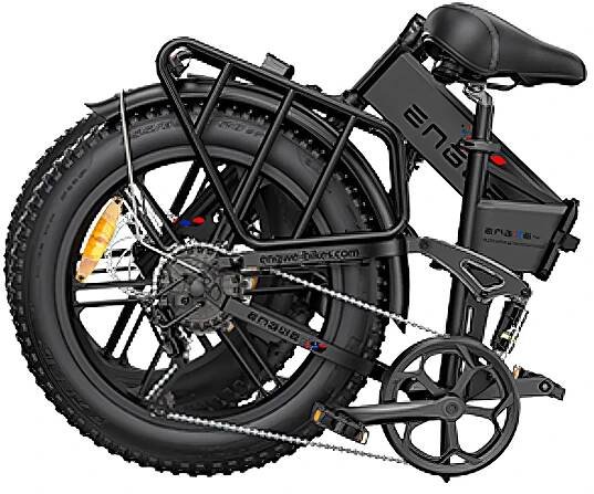 ENGWE Engine Pro 2.0 skládací elektrokolo - výkon 1200 W | 16Ah baterie | rychlost 28 mil za hodinu | dojezd 68 mil