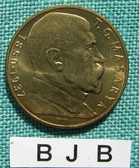 ČSFR – 10 Kč 1990 T.G. Masaryk - var. RONAI - Numismatika