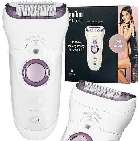 Depilátor elektrický Braun Silk-epil 9 9-690 Wet&Dry SensoSmart