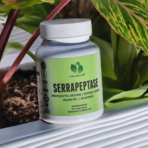 SERRAPEPTASE 250 000 SPU, proteolytický enzym serrapeptáza