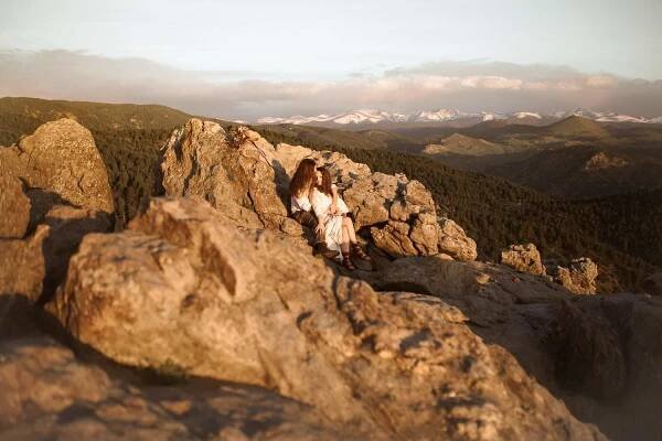 BOULDER MOUNTAIN HIKING ADVENTURE | LOST GULCH OUTLOOK COLORADO ADVENTURE | OSMP LOVE STORY ADVENTURE | COLORADO ADVENTURE ELOPEMENT PHOTOGRAPHER | JUSTYNA E BUTLER PHOTOGRAPHY | PATRICK + GRACE