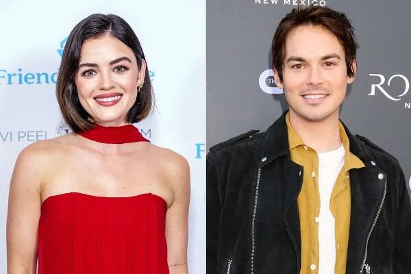 Lucy Hale and Tyler Blackburn Have a 'Pretty Little Liars' Reunion on New Year’s Eve: 'So Very Thankful'