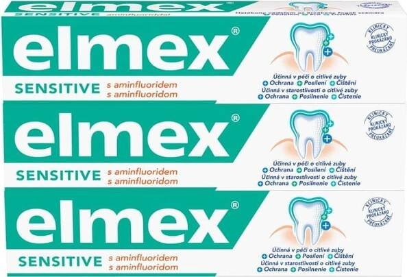 Elmex Sensitive Professional 3 x 75 ml