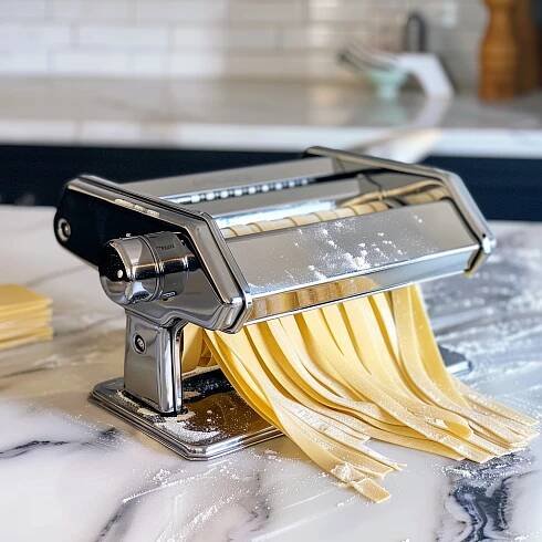 Vegan Homemade Spelt Pasta - Mika's Table -Flavors of Island Cuisine