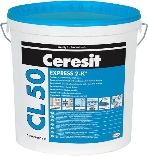 Ceresit CL 50 dvousložková hydroizolace 12,5 kg