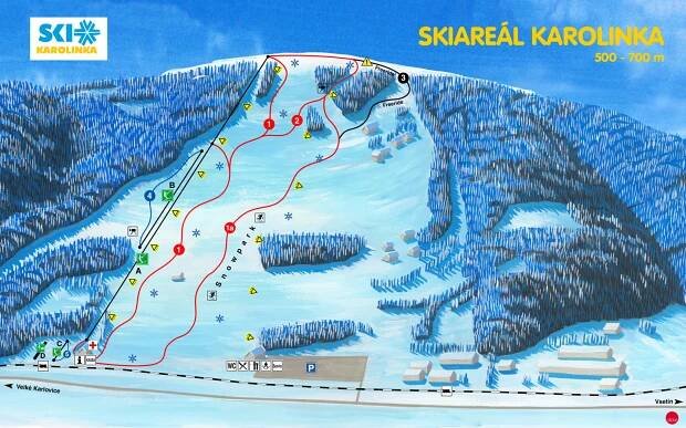 Lyžování ve skiareálu Karolinka | www.skikarolinka.cz