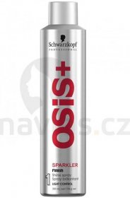 Schwarzkopf Osis Finish Sparkler sprej pro vysoký lesk vlasů 300 ml