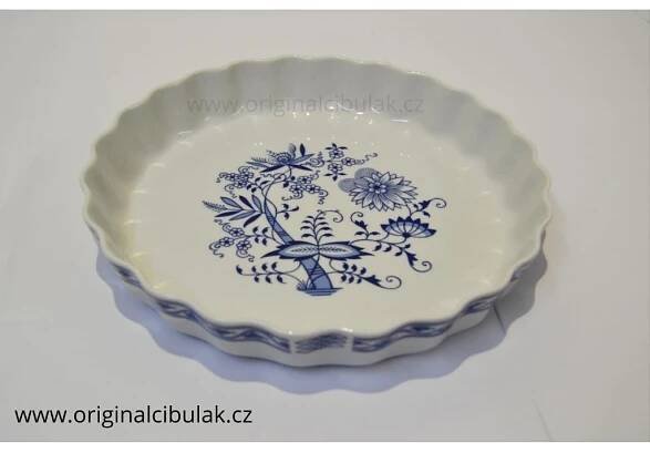 mísa zapékací 26 cm kulatá koláč cibulák Henriette henrieta Saphyr Thun 1 ks cibulákový porcelán Nová Role