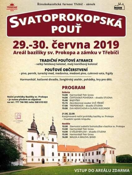 29.06.2019 - Svatoprokopská pouť - Třebíč